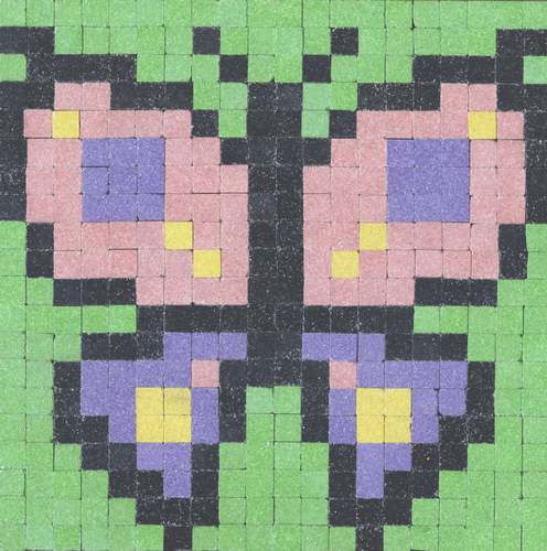 Mini Mosaikid's  פרפר (#690)