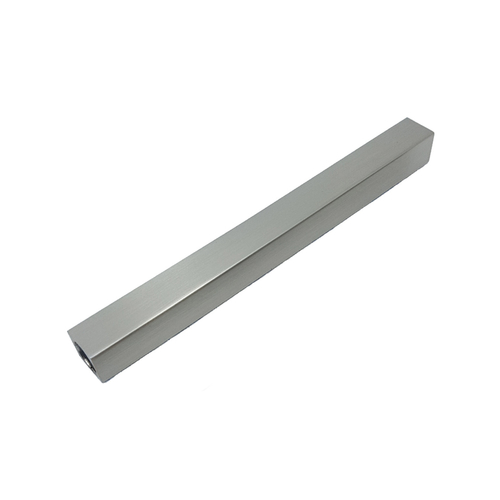 בית מזוזה מרובע M14  - ניקל מט מוברש 03 קלף 12 ס