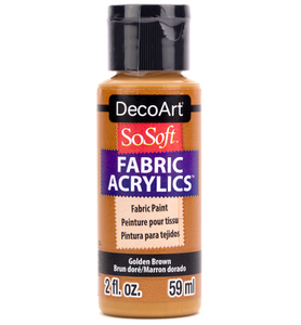 סו סופט 59 מ"ל חום זהוב DSS107-30 DecoArt