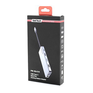 תחנת עגינה   ST-Labs USB Type C Multi Port Docking Station w/i DisplayPort & HDMI & VGA