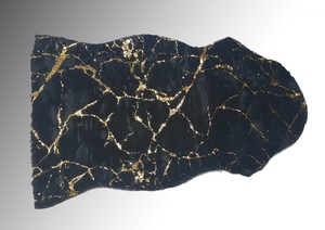 שטיח שיש שחור