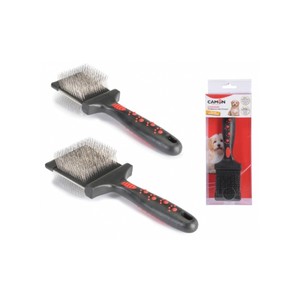 מברשות ומסרקים לכלב | מברשת מקצועית כפולה L קמון 
