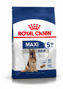 רויאל קנין Royal canin לכלב-מקסי אדולט 5 פלוס - 15 ק"ג