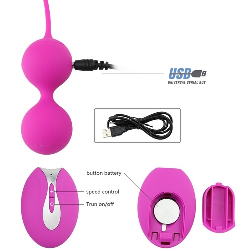 ביצים סיניות רוטטות עם שלט רחוק