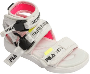 סנדלים לילדות , פילה בצבע לבן | 30-35| FILA SANDAL