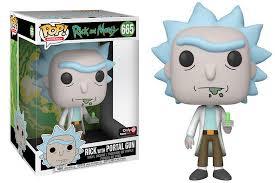 665 Funko Pop - Rick with Portal Gun  בובת פופ 