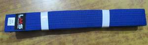 חגורה קראטה/ג'ודו כחול 310 ס"מ JUDO BELT LMS 