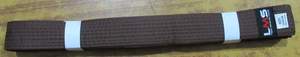 חגורה קראטה/ג'ודו חום 260 ס"מ JUDO BELT LMS 