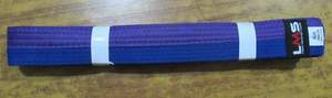 חגורה קראטה/ג'ודו סגול כחול 310 ס"מ JUDO BELT LMS 