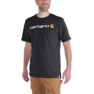 103361 חולצת T עם לוגו ליבה צבע שחור ®Carhartt 