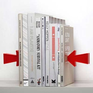 תומך ספרים בעיצוב חץ גימיק מתנות