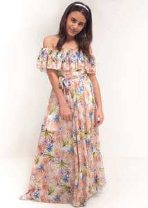 שמלת אוף שולדרס פרחונית