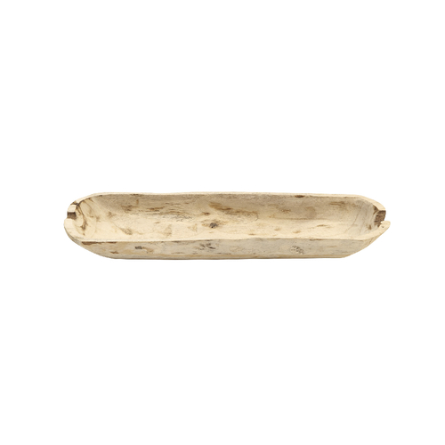 מגש עץ פאולוניה אובלי 58x15 ס