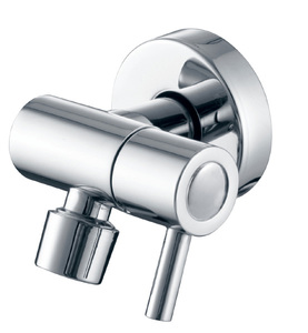 ברז מים קרים עגול מהקיר