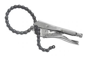 פלייר פטנט ננעל עם שרשרת 