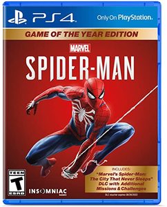 PS4 SPIDER MAN GAME OF THE YEAR EDITION
