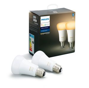 Philips Hue 8.5W A60 E27 White Ambiance x2 Pack