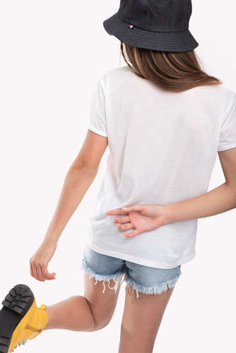 חולצת אוברסייז דפוס