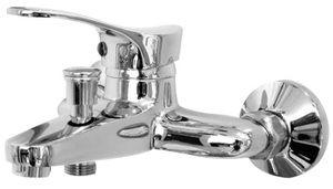 ברז גלה מיקס לאמבטיה כולל צינור, מזלף ומתלה 1201