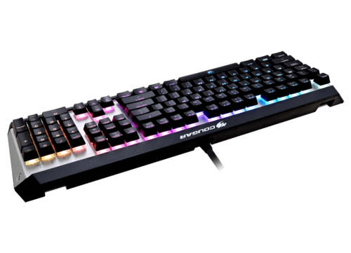 מקלדת גיימינג מכנית Cougar Attack X3 Cherry MX Red RGB