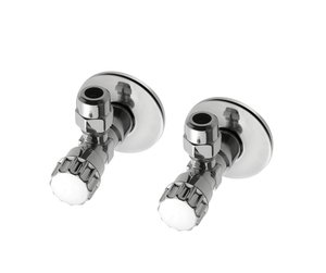 ברזי T זוג בקופסא חם קר