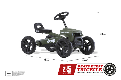 BERG- Buuzy Jeep Sahara