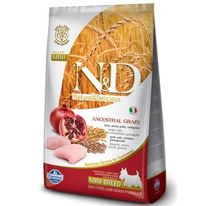 נטורל אנד דלישס-בוגר מיני עוף ורימון 2.5 ק"ג