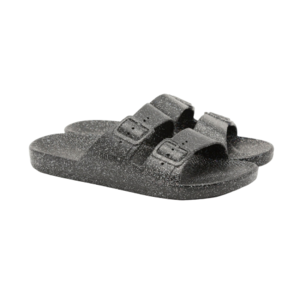 כפכף יוניסקס מוזס בצבע שחור מנצנץ - Moses Freedom