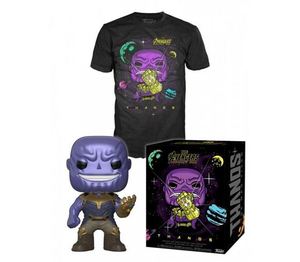  Funko Pop - Avengers INFINITY WAR: THANOS Special Bundle בובת פופ + חולצה מהדורה מיוחדת!