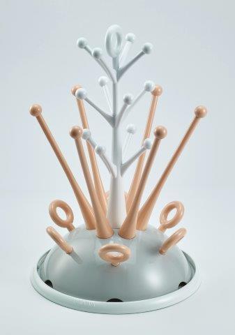 מתקן לייבוש בקבוקים כתום