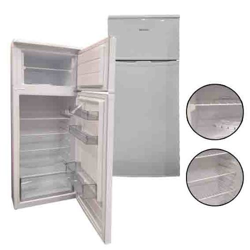 מקרר עם מקפיא עליון לבן DF280