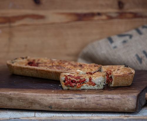 קיש פלפלים קלויים 