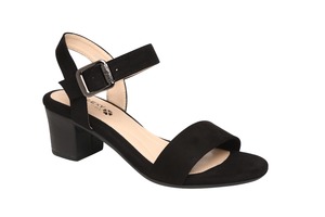 סנדל קלאסי יוניק בצבע שחור זמש AEROFLEXY 