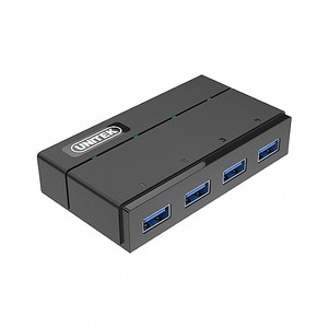 מפצל  Unitek USB3.0 4 port hub Y-HB03001