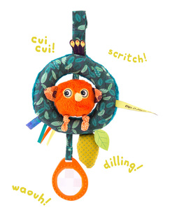 טבעת פעילות תרנגולת סדרת הג'ונגל MOULIN ROTY