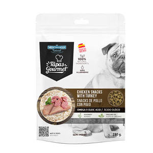 טאפס חטיף עוף והודו לכלב 190 גרם