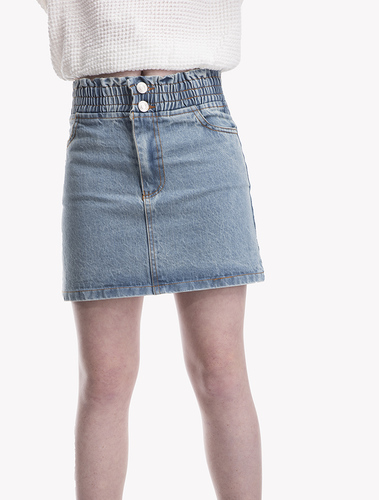 חצאית ג'ינס סמוקינג סטיץ'