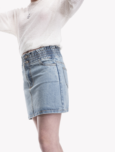 חצאית ג'ינס סמוקינג סטיץ'