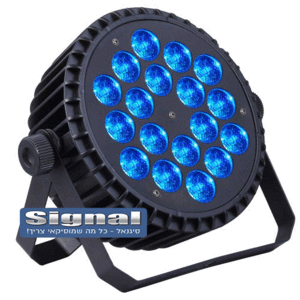 פנס תומס לד,FLAT 4in1 18*10Watt RGBW