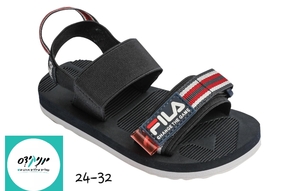סנדלים לילדים רצועות בצבע כחול  פילה - 24-32 - FILA