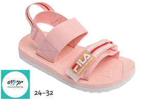 סנדלים לילדים רצועות בצבע ורוד פילה - 24-32 - FILA