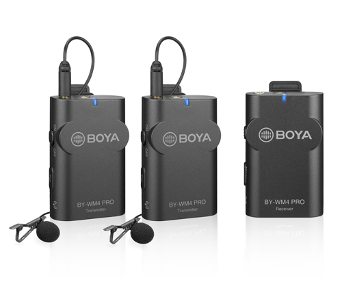 Boya BY-WM4 Pro k2 Dual-Channel Digital Wireless Microphone