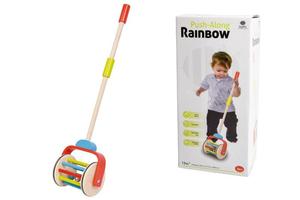 צעצועי עץ לתינוקות מעודד הליכה 