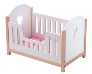 צעצועים התפתחותיים מעץ לתינוקות עריסה לבובה 