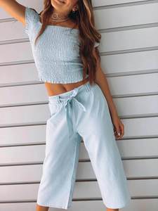 מכנסי טנסל רחב