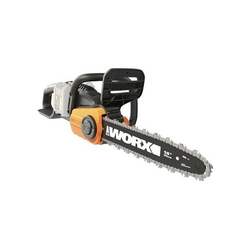 מסור שרשרת נטען  40Vּ + שתי סוללות 20 V 2.0AH WORX ומטען מהיר  WG381E.9