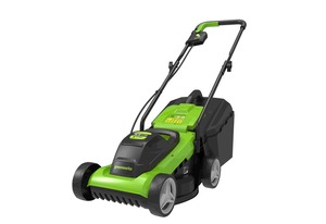 מכסחת דשא 33 ס"מ נטענת 24V - גוף בלבד Greenworks