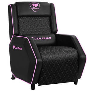 כורסת גיימינג - Cougar Ranger בצבע שחור ורוד