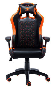 מושב גיימינג לילדים שחור כתום - GT IN GAME SPARKFOX GC50Y