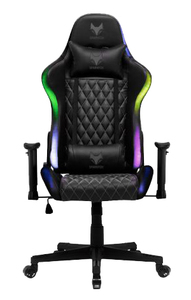 מושב גיימינג מקצועי שחור - RGB - GT ELITE SPARKFOX GC65E
